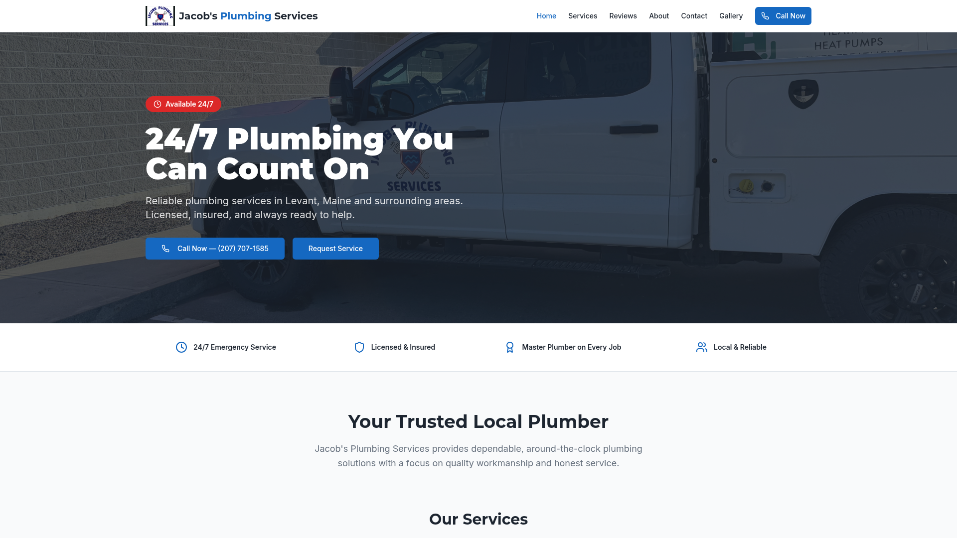 Jacobs Plumbing Maine