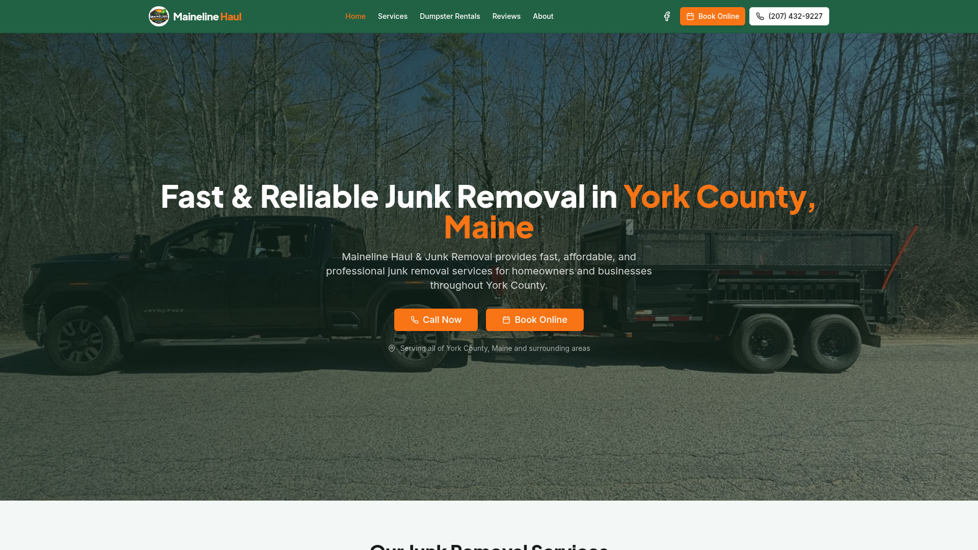 Maine Line Junk Removal